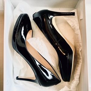 Ivanka Trump Sophia Black Patent Pump